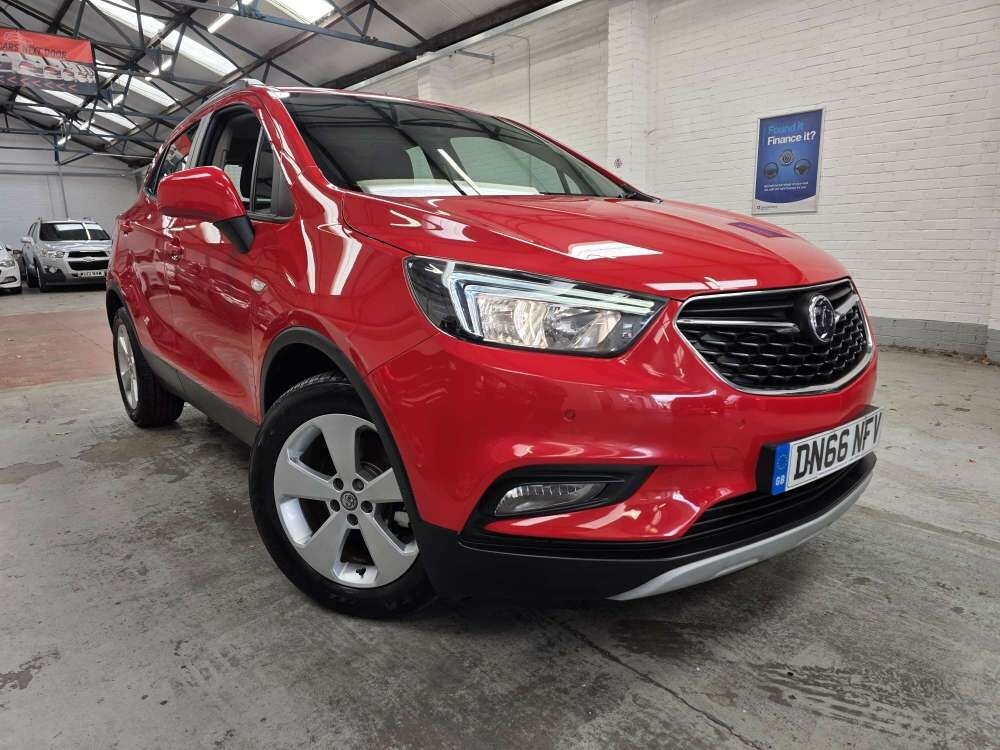 Vauxhall Mokka X Suv 1.6 Cdti Ecoflex Design Nav 2017 Red