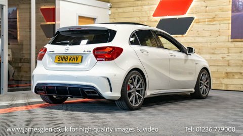 Mercedes-Benz A Class 2018 18 2.0 SN18KHV White #4