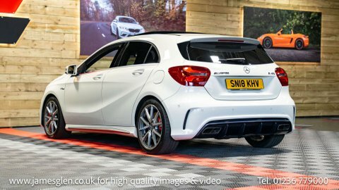 Mercedes-Benz A Class 2018 18 2.0 SN18KHV White #2