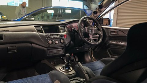 Mitsubishi Lancer Lancer Evolution VI Gsr Blue #8