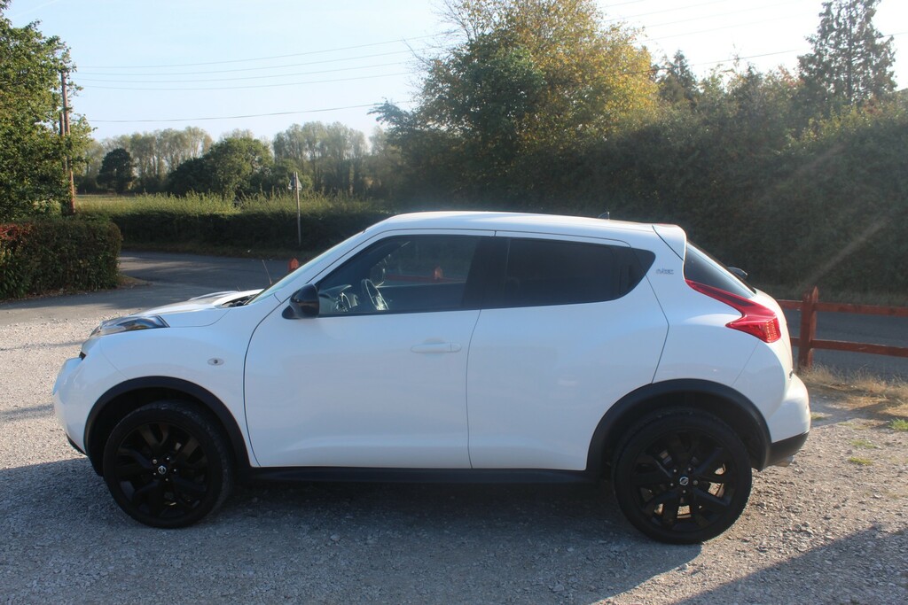 Nissan Juke 1.5 Dci 8V N-tec White #4