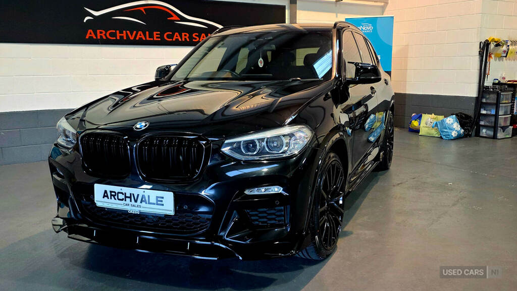 BMW X3 Xdrive20d M Sport Step HK68VYB Black #3