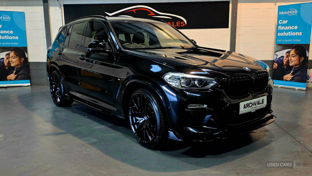 BMW X3 Xdrive20d M Sport Step HK68VYB Black #2
