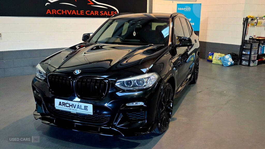 BMW X3 Xdrive20d M Sport Step HK68VYB Black #4
