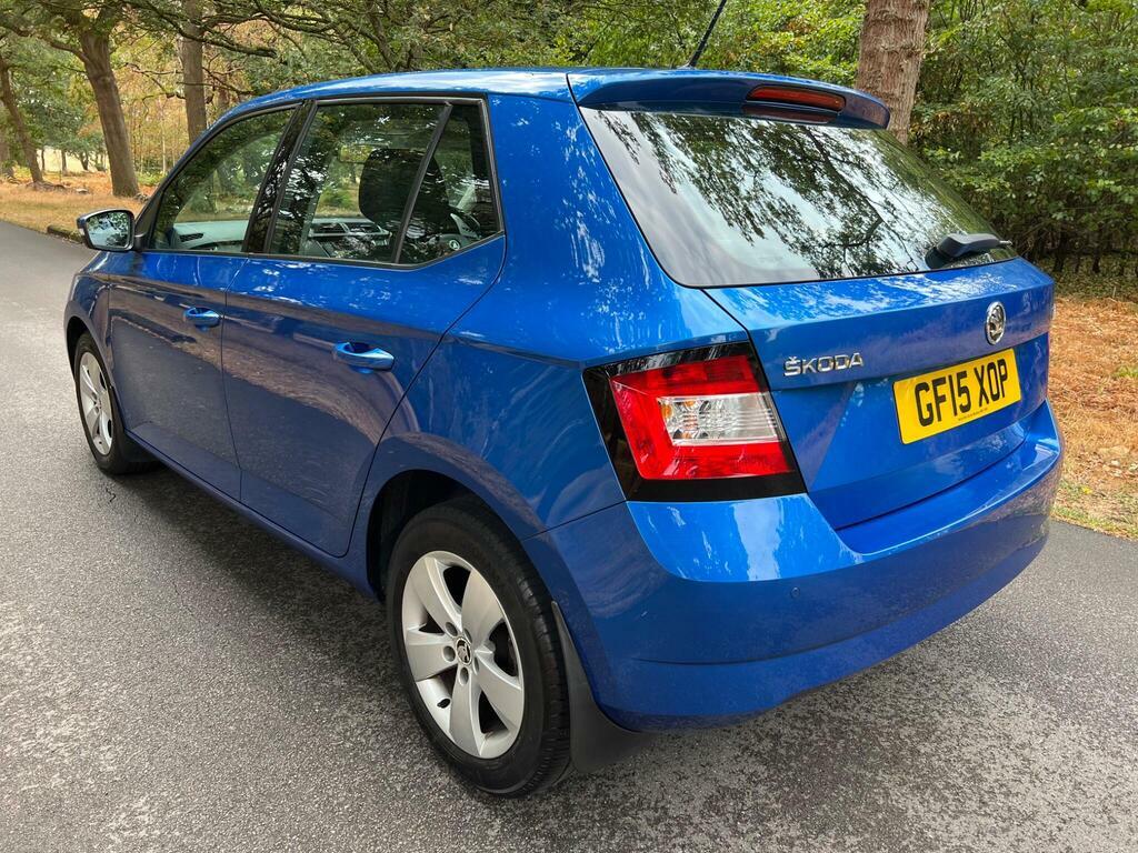 Skoda Fabia 1.2 Tsi Se Euro 6 S S  Blue #4