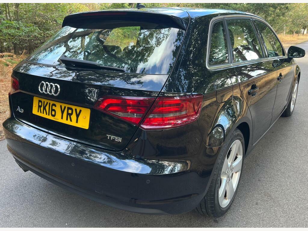 Audi A3 1.4 Tfsi Sport Sportback Euro 6 S S Black #6