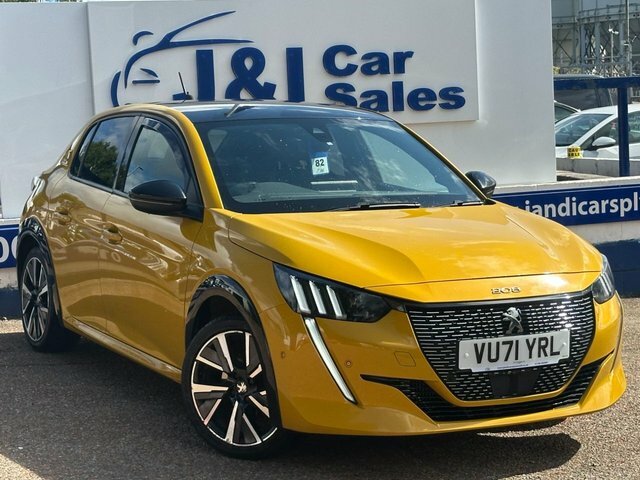 Peugeot 208 1.2 Puretech Gt Hatchback Euro 6 Yellow