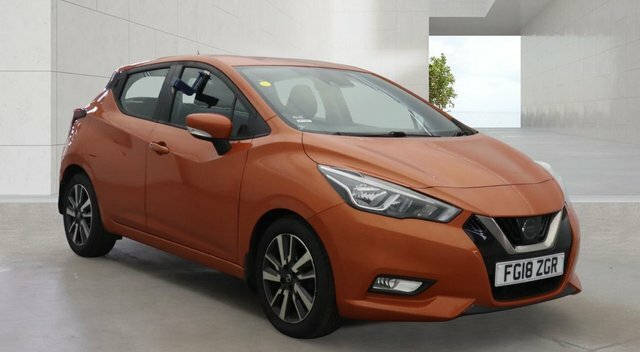 Nissan Micra 0.9 Ig-t Acenta Hatchback Euro 6 Orange