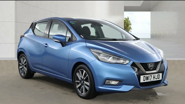 Nissan Micra 1.0 Acenta Hatchback Euro 6 71 Blue