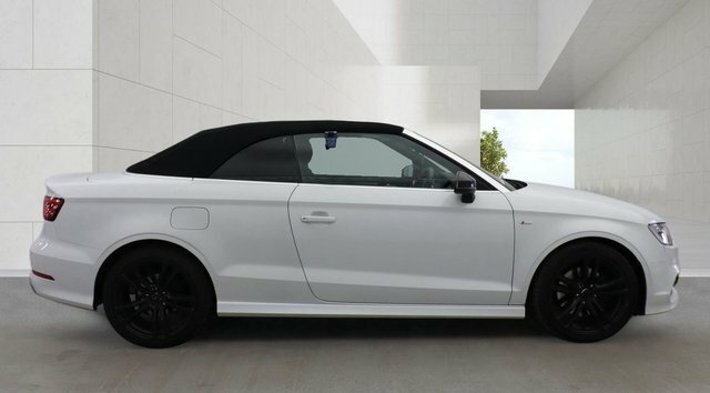 Audi A3 Cabriolet 2.0 Tdi S Line Convertible S Tronic Qua White #3