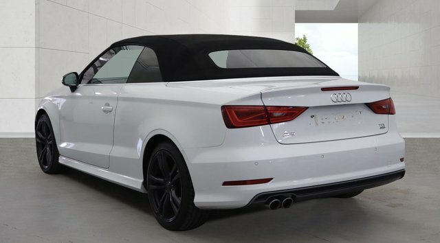 Audi A3 Cabriolet 2.0 Tdi S Line Convertible S Tronic Qua White #4
