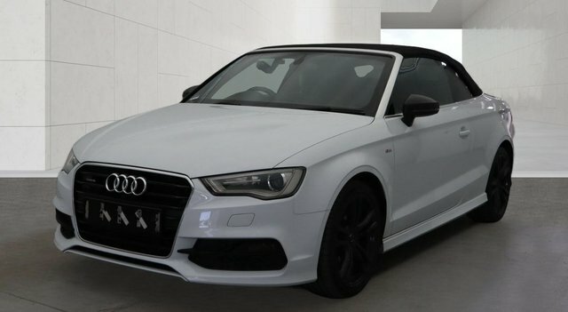 Audi A3 Cabriolet 2.0 Tdi S Line Convertible S Tronic Qua White #2