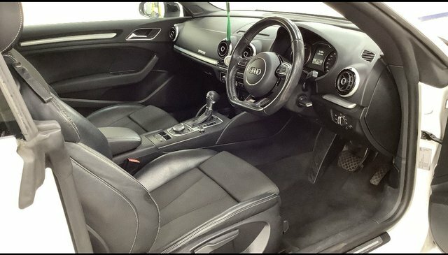 Audi A3 Cabriolet 2.0 Tdi S Line Convertible S Tronic Qua White #6