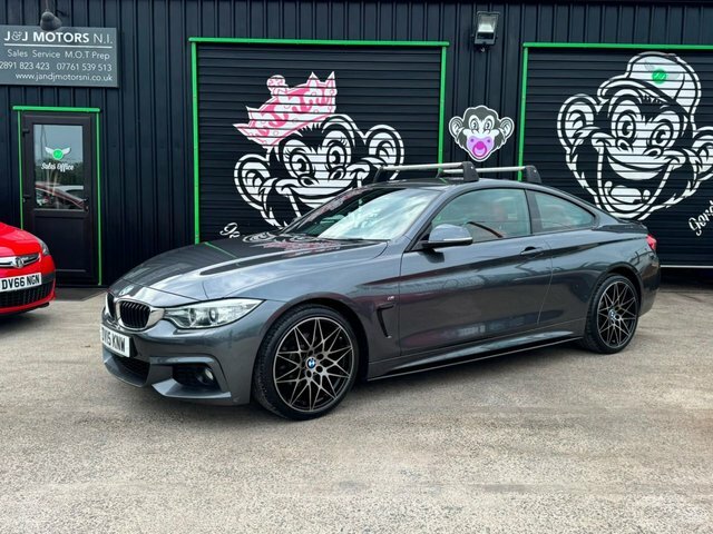 BMW 4 Series Gran Coupe 420D M Sport Coupe Grey