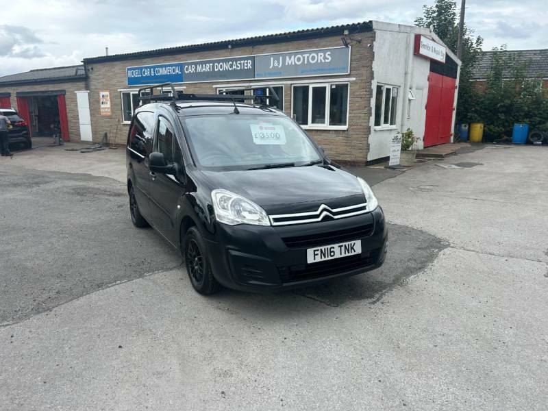 Citroen Berlingo 1.6 Hdi 625Kg Enterprise 75Ps - 2016 16 Black