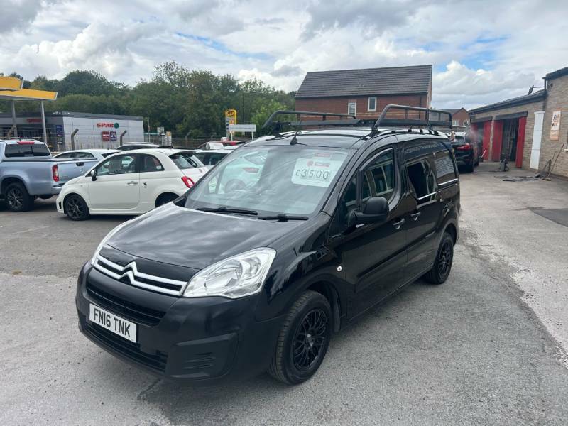 Citroen Berlingo 1.6 Hdi 625Kg Enterprise 75Ps - 2016 16 Black #2