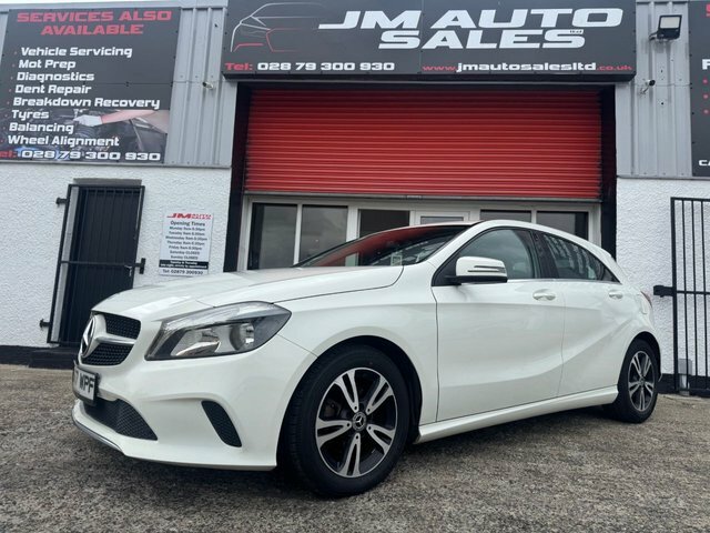 Mercedes-Benz A Class 1.5 A180d Se Hatchback 7G-dct Euro 6 S White