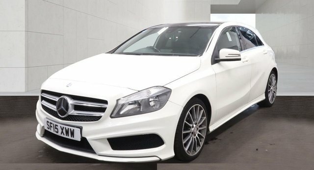 Mercedes-Benz A Class 1.5 A180 Cdi Amg Sport Hatchback White #2