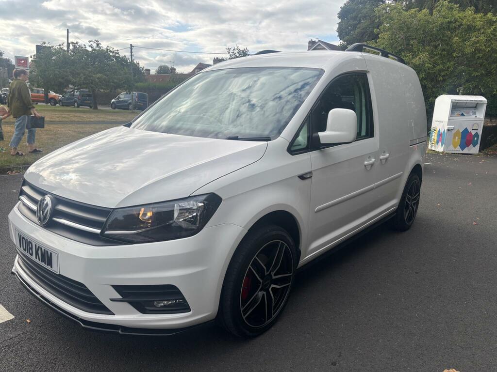 Volkswagen Caddy 2.0 Tdi C20 Bluemotion Tech Highline Swb Euro 6 S White #3