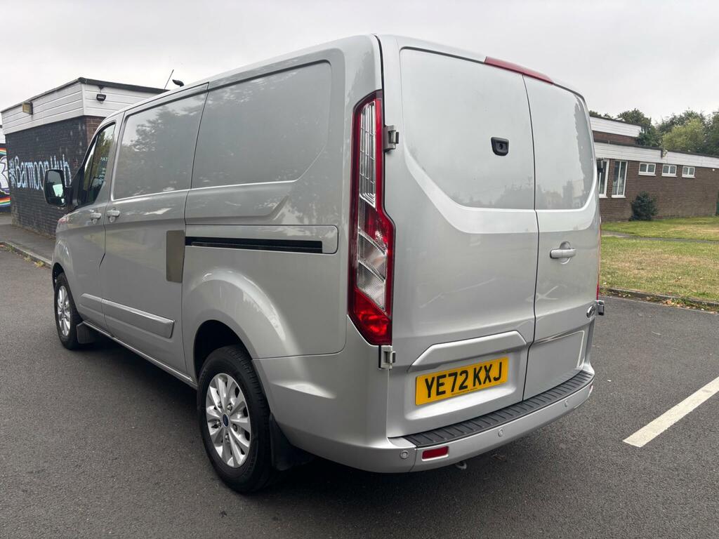 Ford Transit Custom 2.0 280 Ecoblue Limited L1 H1 Euro 6 Ss YE72KXJ Silver #5