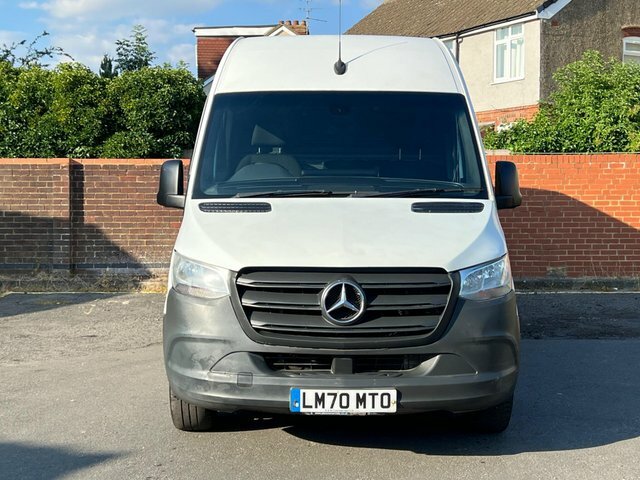 Mercedes-Benz Sprinter Panel Van White #10