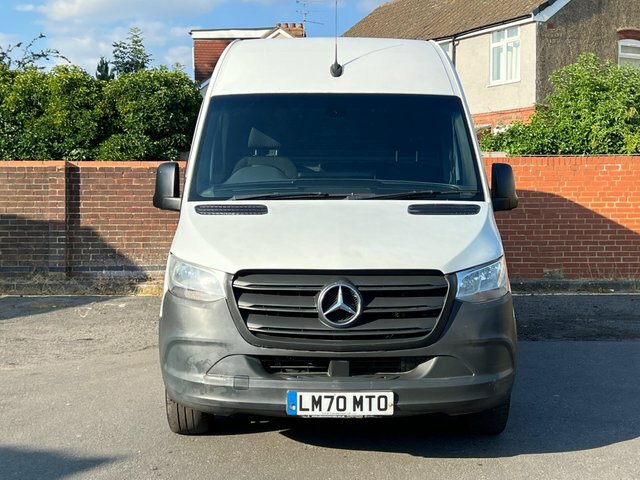 Mercedes-Benz Sprinter Panel Van White #15