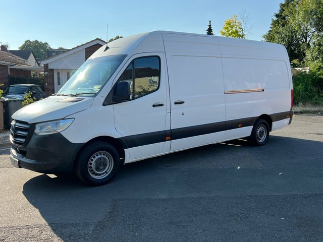 Mercedes-Benz Sprinter Panel Van White #13