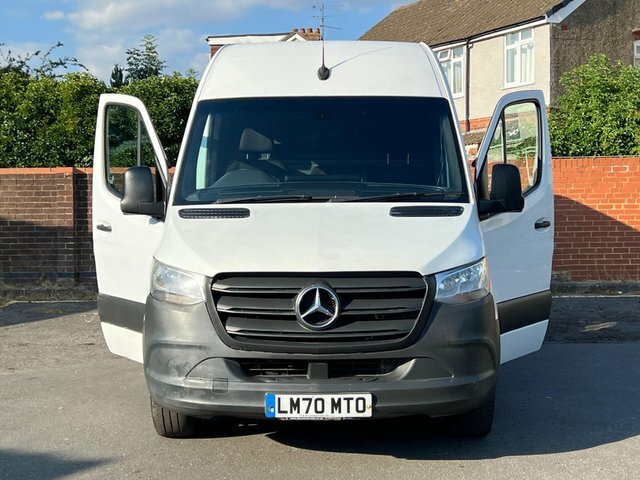 Mercedes-Benz Sprinter Panel Van White #16
