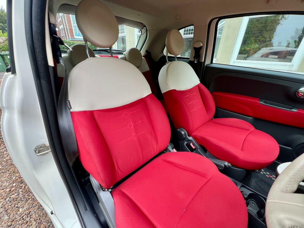 Fiat 500 1.4 Lounge Stopstart 3Drfull Historyulez Free White #11