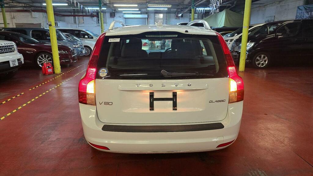 Volvo V50 Sat Nav Leather Ulez Nice 2.0 White #33