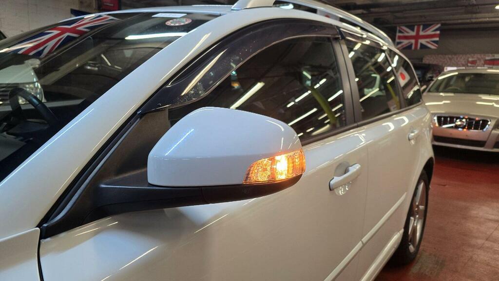 Volvo V50 Sat Nav Leather Ulez Nice 2.0 White #30