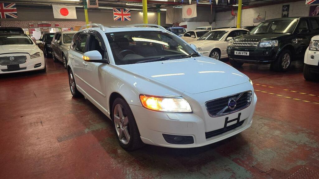 Volvo V50 Sat Nav Leather Ulez Nice 2.0 White #25
