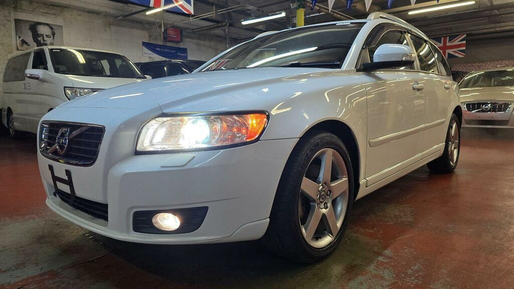 Volvo V50 Sat Nav Leather Ulez Nice 2.0 White #21