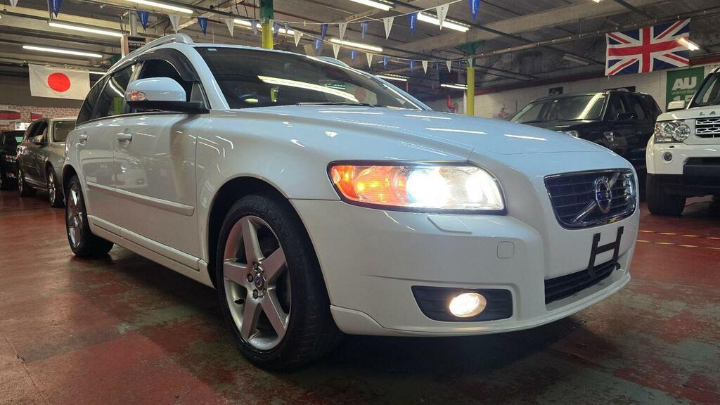 Volvo V50 Sat Nav Leather Ulez Nice 2.0 White #27