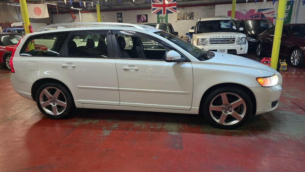 Volvo V50 Sat Nav Leather Ulez Nice 2.0 White #32