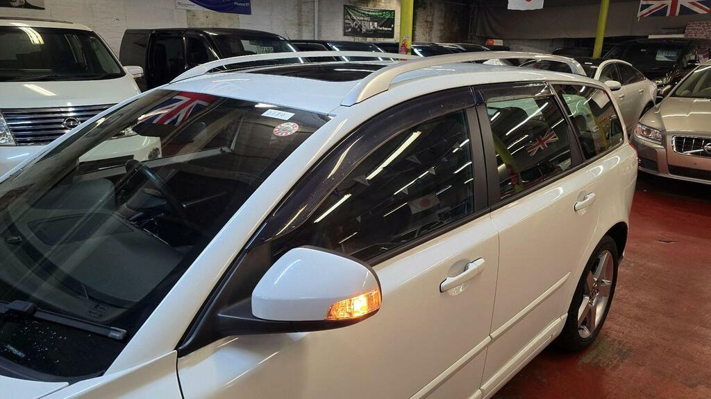 Volvo V50 Sat Nav Leather Ulez Nice 2.0 White #29
