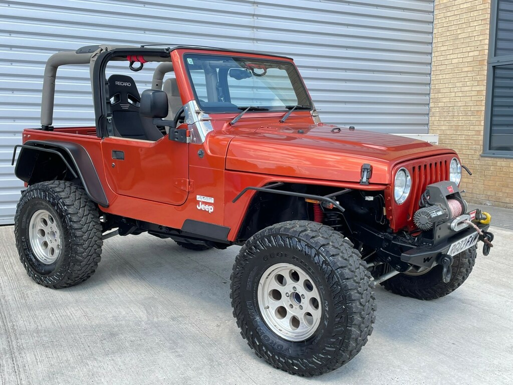 Jeep Wrangler Stuuning 2003 Fun Car Totally Rust Free And Amazin Orange #6