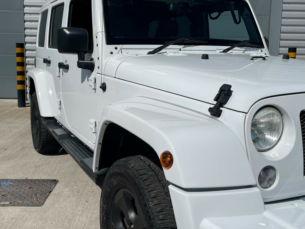 Jeep Wrangler 3.6 V6 Sahara Sport Convertible With Har White #5