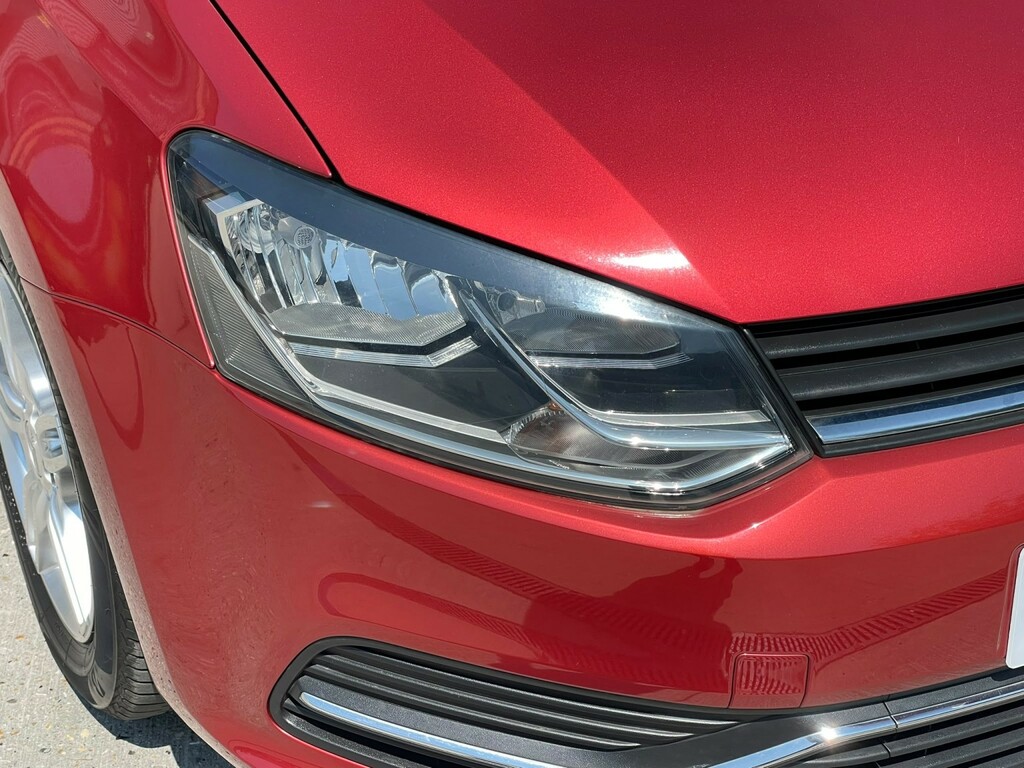 Volkswagen Polo 1.2 Tsi Bluemotion Tech Se Dsg Red #5