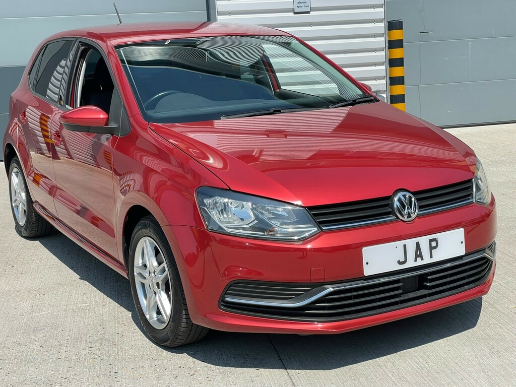 Volkswagen Polo 1.2 Tsi Bluemotion Tech Se Dsg Red #4