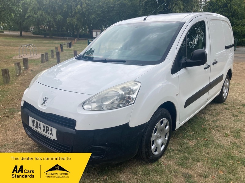 Peugeot Partner Panel Van White #1