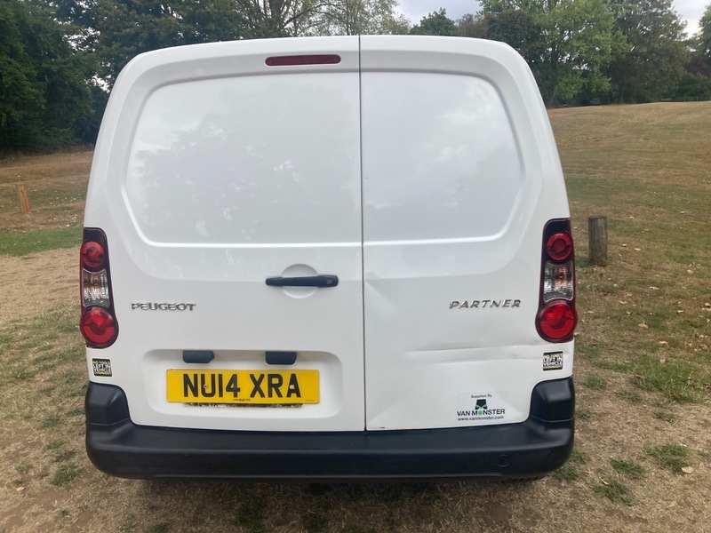 Peugeot Partner Panel Van White #30