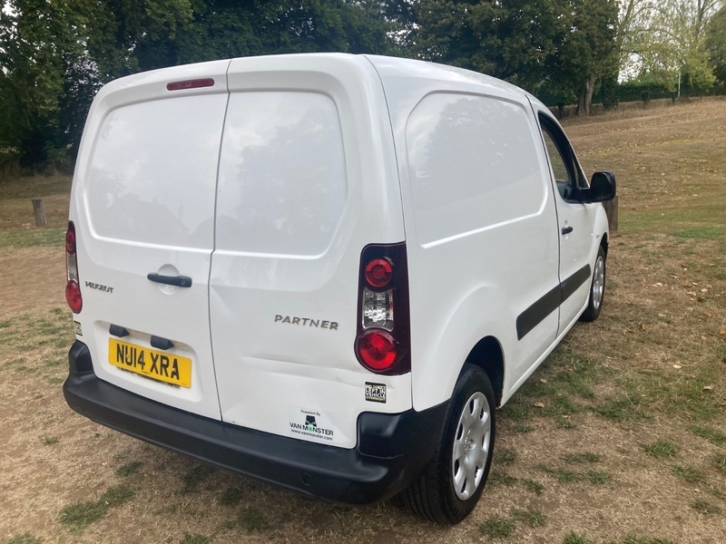Peugeot Partner Panel Van White #36