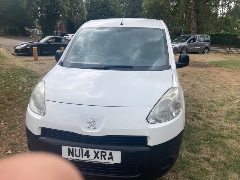 Peugeot Partner Panel Van White #9