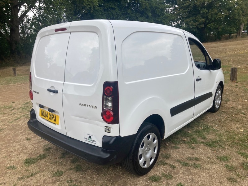 Peugeot Partner Panel Van White #35