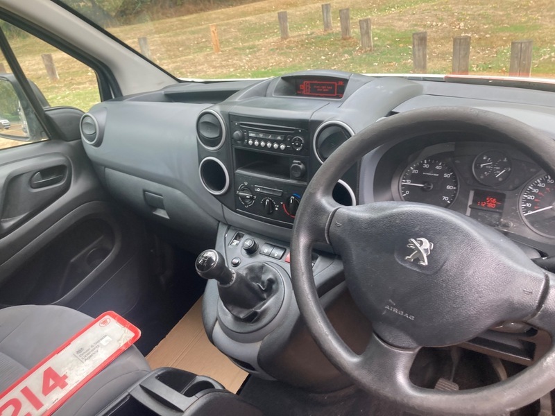 Peugeot Partner Panel Van White #59