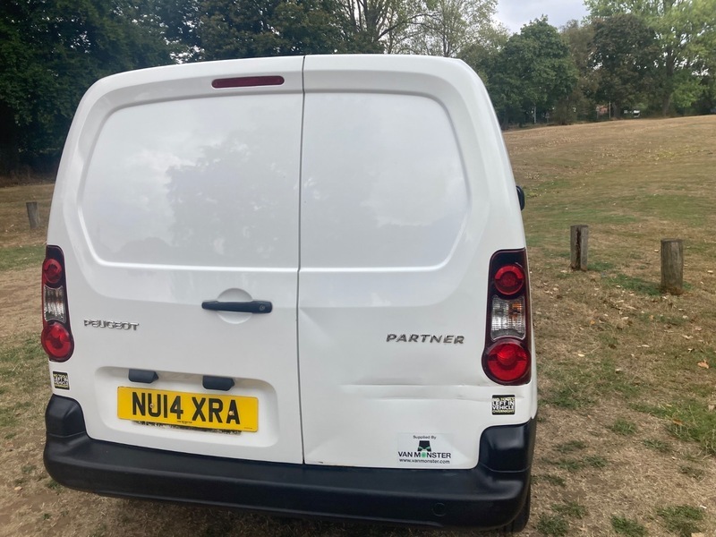 Peugeot Partner Panel Van White #29