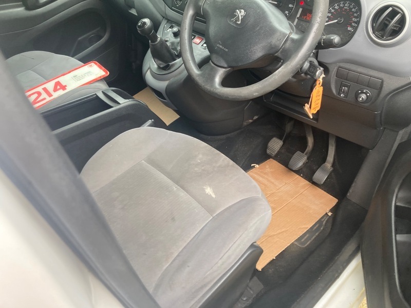 Peugeot Partner Panel Van White #63