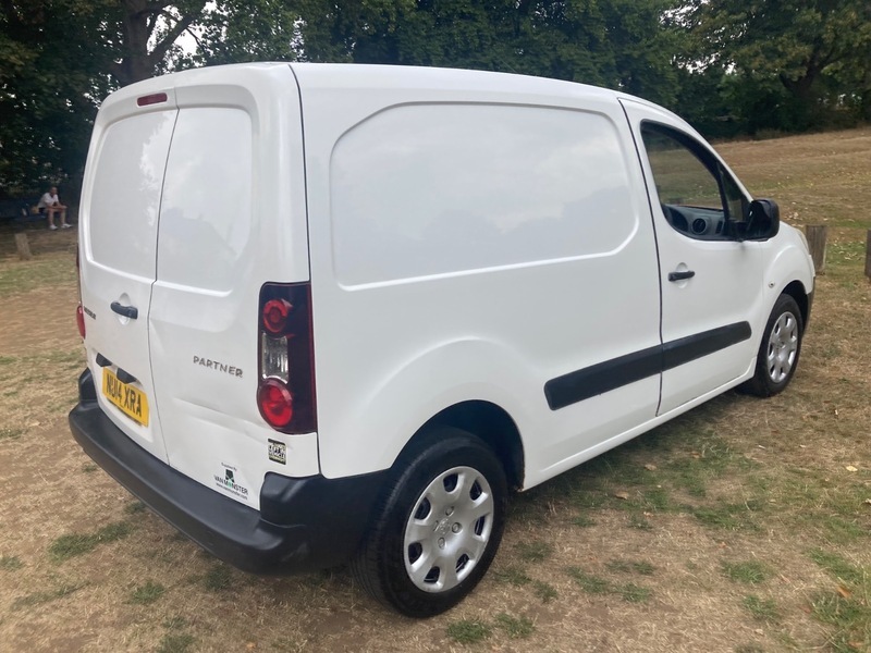 Peugeot Partner Panel Van White #43