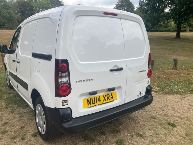 Peugeot Partner Panel Van White #5